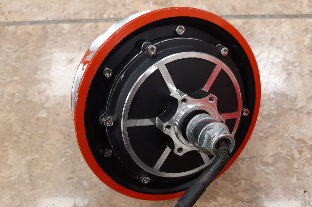 Мотр колесо для электросамоката Kugoo М4 pro 600w СТОК